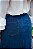 Saia Midi Jeans Abotoamento Frontal Stone Godli - Imagem 4