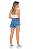 Shorts Feminino Jeans Curto Com Detonado Godli - Imagem 2
