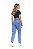 Calça Feminina Jeans Mom Com Rasgos Godli - Imagem 2