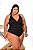 MAIÔ LYCRA PRETO - PLUS SIZE - Imagem 1