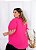 BLUSA TECIDO DUNA PINK  PLUS SIZE - Imagem 2