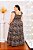 VESTIDO LONGO ANIMAL PRINT ZEBRA  PLUS SIZE - Imagem 3