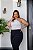 CALÇA LEGGING MODELADORA POLIAMIDA PLUS SIZE BOLSO FAKE - Imagem 1