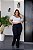 CALÇA LEGGING FLARE MODELADORA PLUS SIZE SEM DETALHE DE POLIAMIDA - Imagem 2