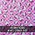Tecidos Fernando Maluhy - Tricoline Coleção Hello Kitty Estampado Rosa e Branco - HK005C01 - Imagem 1