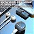 Microfone mini De Lapela 2in1 Sem Fio Para iPhone/Android Profissional Magnético Redução de Ruído - Imagem 7