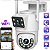 Câmera WiFi Externa IP66 360° Lente Dupla Visão Noturna Yoosee - Imagem 2