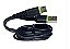 Cabo carregador micro usb V8 celular android universal Philips 1,20 mts - Imagem 1