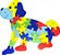 QUEBRA-CABECA EM  MDF DOG 26 PEÇAS - Imagem 1