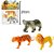 KIT ANIMAL SELVAGEM 3 PEÇAS SOLAPA ZB1163 ART BRINK - Imagem 1