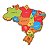 QUEBRA CABEÇA MAPA ESTADOS E CAPITAIS - EDUCATIVO - Imagem 2