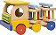 Caminhão Gira Gira De Madeira Brinquedo Pedagógico Lúdico - Imagem 3