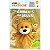 LIVRO COM FANTOCHE ANIMAIS DA SELVA - Imagem 1