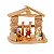 PRESEPIO 27X25CM MADEIRA - Imagem 1