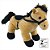 BICHO DE PELUCIA CAVALO 25CM - Imagem 5
