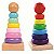 Brinquedo Educativo Pirâmide 7Peças Torre De Encaixe sortida - Imagem 1