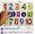 BRINQUEDO EDUCATIVO ENCAIXE DIVERTIDO COM PINOS NUMEROS MDF - Imagem 2