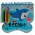 LIVRO AVENTURAS COM CORES OCEANO - Imagem 1