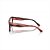 Óculos Armação Vogue Feminino Havana Vermelho 54mm - Imagem 4