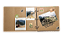 Album Scrap Book Quadrado Ferragem 20Folhas Papel Kraft 602 - Imagem 2