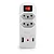 Filtro Linha 2 tomadas USB Tipo A+C 10A ELGIN - Imagem 1