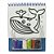 LIVRO E DIVERSAO OCEANO COM FLOCOS DE MASSINHA - Imagem 9