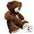 Urso De Pelúcia Com Laço 51cm em Poliester - Imagem 2