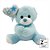 Urso de Pelúcia C/ Coração 22cm em Poliéster Fizzy - Imagem 6