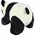 Panda De Pelúcia Bichinho Pandinha  24 Cm - Imagem 7