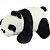 Panda De Pelúcia Bichinho Pandinha  24 Cm - Imagem 3