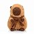 CAPIVARA CACHECOL 22CM PELUCIA - Imagem 1