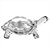 Enfeite de Vidro Tartaruga 12x8,5 cm - Imagem 1