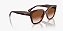 Oculos de Sol Vogue VO5683SL 238613 54 18 140  Havana Original - Imagem 5