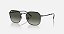 Oculos de SolRay Ban RB3694 002 71 55 145 3N Preto  Original - Imagem 2