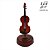 Caixa Musical Violino Decorativo 22cm em Plástico Casa Sorte - Imagem 3