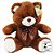 Urso de Pelúcia Decorativo 30cm em Poliéster Fizzy - Imagem 3