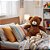 URSO DE PELUCIA 23 CM - Imagem 1
