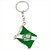 Chaveiro Bandeira Palmeiras 11cm em Metal Mileno Oficial - Imagem 2