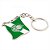 Chaveiro Bandeira Palmeiras 11cm em Metal Mileno Oficial - Imagem 1