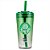Copo Com Canudo Palmeiras 750ml em Vidro  Oficial - Imagem 1