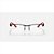 Armação Ray Ban Ferrari  RB8416M F041 54-18 vermelho e preto - Imagem 4