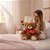 Urso de Pelúcia Coração 36cm em Poliéster Fizzy - Imagem 1