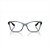 Armação Oculos Vogue VO2998 2762 54 16 140 cor: Azul e demi - Imagem 7