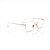 Armação Oculos Vogue VO4178 5209 52 18 135 dourado branco - Imagem 2