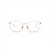 Armação Oculos Vogue VO4178 5209 52 18 135 dourado branco - Imagem 6