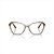 Armação Oculos Vogue VO5522 3156 54 16 140  Bege e dourado - Imagem 3