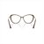 Armação Oculos Vogue VO5522 3156 54 16 140  Bege e dourado - Imagem 2