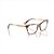 Armação Oculos Vogue VO5522 3156 54 16 140  Rosa Havana - Imagem 2