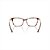 Armação Oculos Vogue VO5522 3156 54 16 140  Rosa Havana - Imagem 3