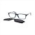 Armação de óculos Speedo c/clip solar SP4128 D12 55 17 140 3P  Azul e Grafite - Imagem 2